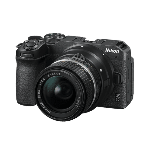 Nikon Z 30 20.9MP Mirrorless Camera (16-50 mm and 55-210 mm Lens, 23.5 x 15.7 mm Sensor, Tiltable Screen)