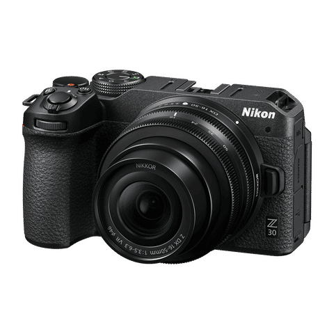 Nikon Z 30 20.9MP Mirrorless Camera (16-50 mm and 55-210 mm Lens, 23.5 x 15.7 mm Sensor, Tiltable Screen)