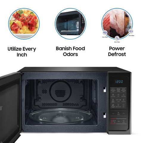 SAMSUNG 28L Convection Microwave Oven with Quartz Convection Heater (Black)