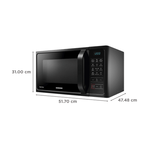 SAMSUNG 28L Convection Microwave Oven with Quartz Convection Heater (Black)