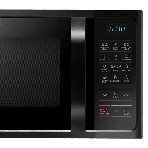 SAMSUNG 28L Convection Microwave Oven with Quartz Convection Heater (Black)