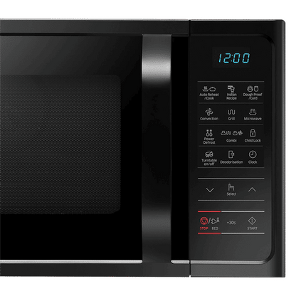 SAMSUNG 28L Convection Microwave Oven with Quartz Convection Heater (Black)