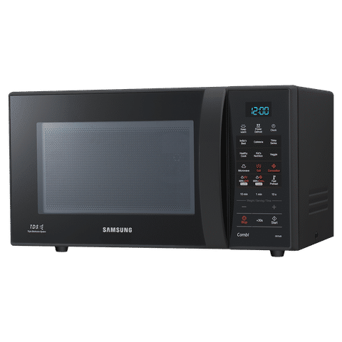 SAMSUNG Combi 21L Convection Microwave Oven with Autocook Menus (Black)