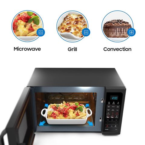 SAMSUNG Combi 21L Convection Microwave Oven with Autocook Menus (Black)