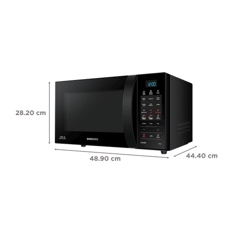 SAMSUNG Combi 21L Convection Microwave Oven with Autocook Menus (Black)