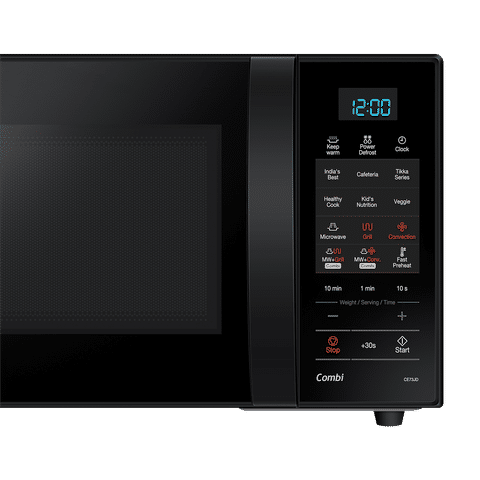 SAMSUNG Combi 21L Convection Microwave Oven with Autocook Menus (Black)