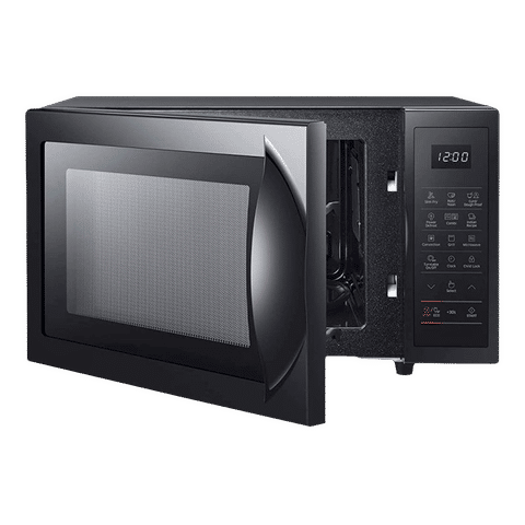 SAMSUNG 28L Convection Microwave Oven with Quartz Convection Heater (Black)