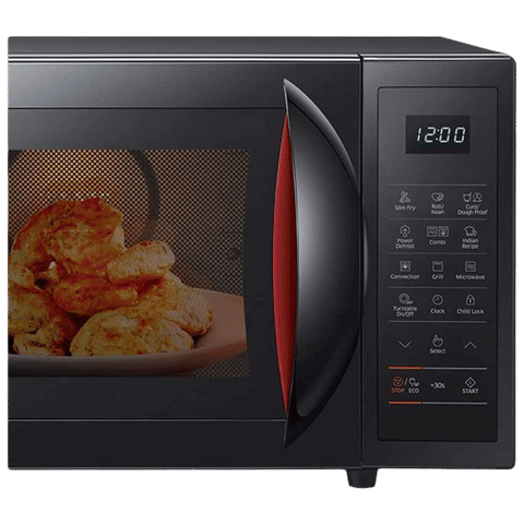 SAMSUNG 28L Convection Microwave Oven with Quartz Convection Heater (Black)