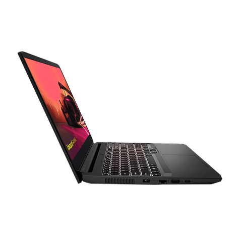 Lenovo IdeaPad Gaming 3 15ACH6 AMD Ryzen5 (15.6 inch, 8GB, 512GB, Windows 11 Home, MS Office 2021, NVIDIA GeForce GTX 1650 Graphics, Full HD IPS Display, Shadow Black, 82K201YCIN)