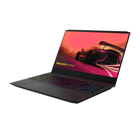 Lenovo IdeaPad Gaming 3 15ACH6 AMD Ryzen5 (15.6 inch, 8GB, 512GB, Windows 11 Home, MS Office 2021, NVIDIA GeForce GTX 1650 Graphics, Full HD IPS Display, Shadow Black, 82K201YCIN)