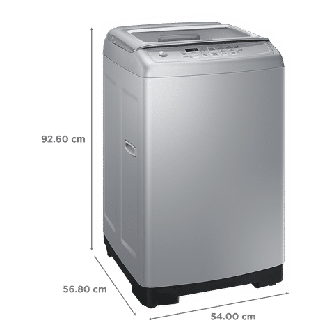 SAMSUNG 7 kg Inverter Fully Automatic Top Load Washing Machine (WA70A4002GS/TL, Diamond Drum, Imperial Silver)