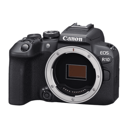 Canon EOS R10 24.2MP Mirrorless Camera (Body Only, 22.3 x 14.9 mm Sensor, Vari-Angle Touch Screen LCD)