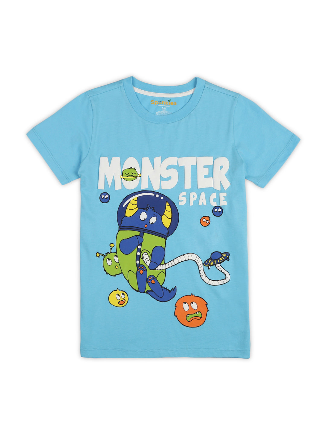 Space-printed trendy casual boys sets