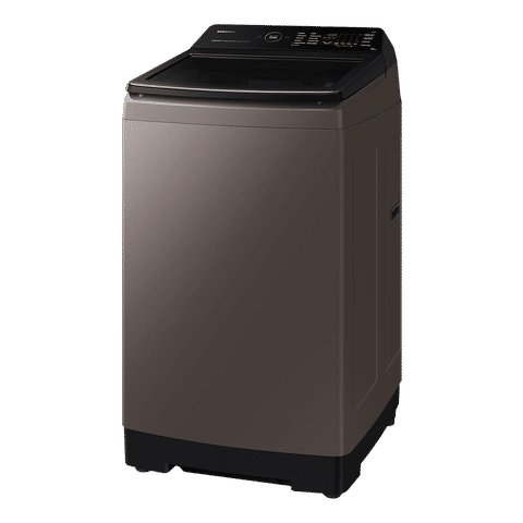 SAMSUNG 10 kg 5 Star Fully Automatic Top Load Washing Machine (WA10BG4686BRTL, in-built Heater, Rose Brown)