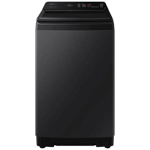 SAMSUNG 8 kg 5 Star Fully Automatic Top Load Washing Machine (WA80BG4545BVTL, Diamond Drum, Black Caviar)