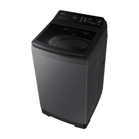 SAMSUNG 9 kg 5 Star Fully Automatic Top Load Washing Machine (WA90BG4582BDTL, In-built Heater, Dark Gray)