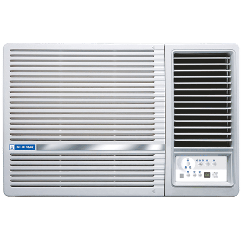 Blue Star 1 Ton 3 Star Windows AC (2023 Model, Copper Condenser, Dust Filter, WFB312LN)