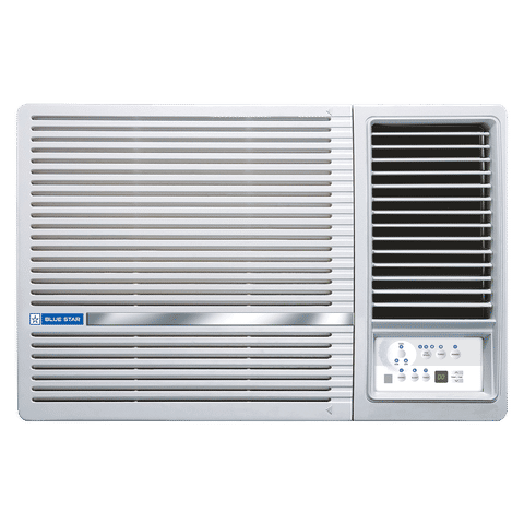 Blue Star LN 2 Ton 3 Star Fixed Speed Windows AC (2023 Model, Copper Condenser, Dust Filter, WFA324LN)