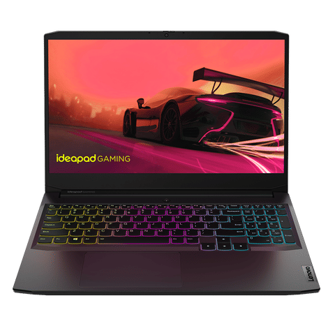 Lenovo IdeaPad Gaming 3 AMD Ryzen 5 (15.6 inch, 8GB, 512GB, Windows 11 Home, MS Office 2021, NVIDIA GeForce GTX 1650, Full HD IPS Display, Shadow Black, 82K201UFIN)