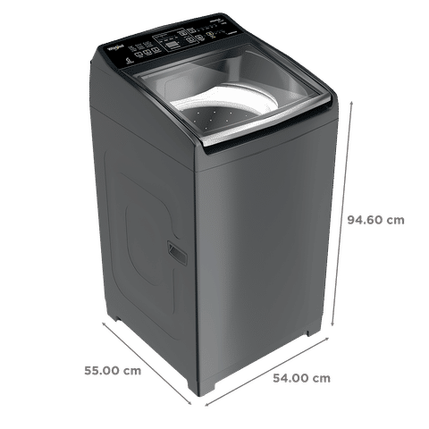 Whirlpool 7 kg 5 Star Fully Automatic Top Load Washing Machine (Whitemagic Elite Plus, 31592, Spiro Wash Action, Grey)