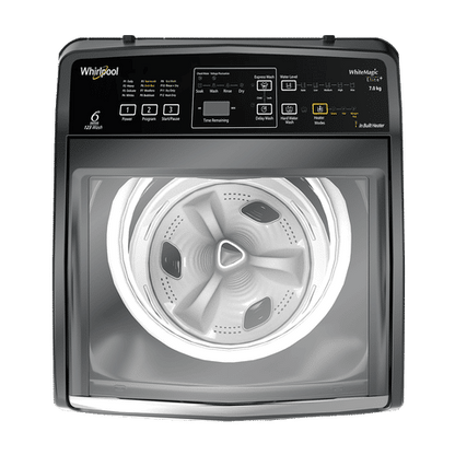 Whirlpool 7 kg 5 Star Fully Automatic Top Load Washing Machine (Whitemagic Elite Plus, 31592, Spiro Wash Action, Grey)