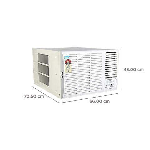 VOLTAS Vertis 2 in 1 Convertible 1.5 Ton 3 Star Inverter Window AC with Anti-Dust Filter (2023 Model, Copper Condenser, 183V Vertis Elite)