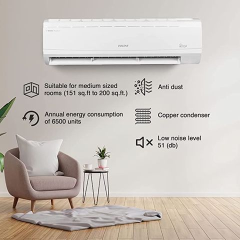 VOLTAS Vectra 2 Ton 3 Star Split AC (2023 Model, Copper Condenser, Anti-Dust Filter, 243 Vectra Plus)