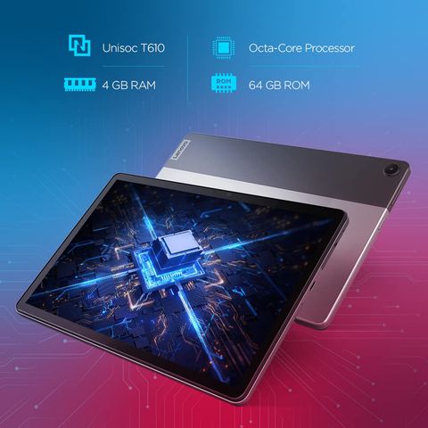 Lenovo Tab M10 3rd Gen Wi-Fi Android Tablet (10.1 Inch, 4GB RAM, 64GB ROM, Storm Grey)