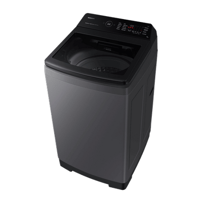 SAMSUNG 9 Kg 5 Star Inverter Fully Automatic Top Load Washing Machine (WA90BG4542BDTL, Diamond Drum, Dark Grey)