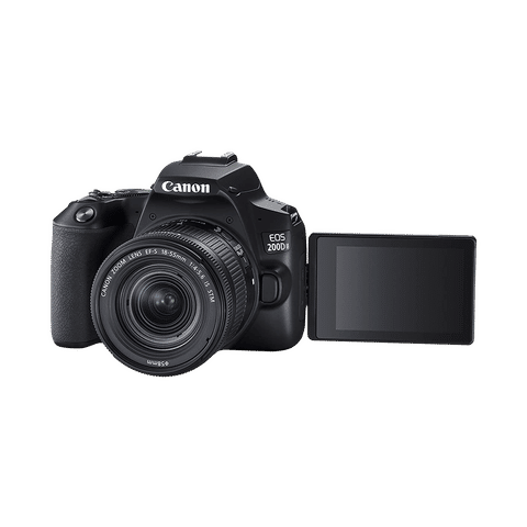 Canon EOS 200D II 24.1 MP DSLR Camera (18 - 55 mm lens, 22.3 x 14.9 mm, Optical Image Stabilization)