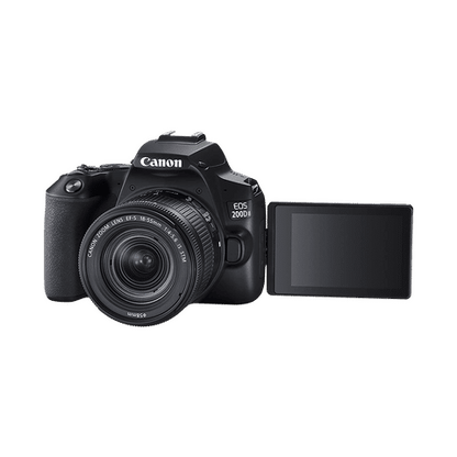 Canon EOS 200D II 24.1 MP DSLR Camera (18 - 55 mm lens, 22.3 x 14.9 mm, Optical Image Stabilization)