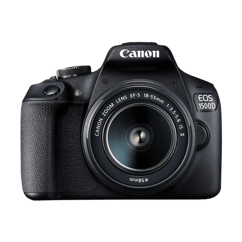 Canon EOS 1500D 24.1MP DSLR Camera (18-55 mm Lens, 22.3 x 14.9 mm Sensor, Optical Image Stabilization)