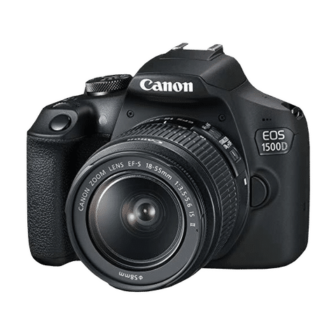 Canon EOS 1500D 24.1MP DSLR Camera (18-55 mm Lens, 22.3 x 14.9 mm Sensor, Optical Image Stabilization)