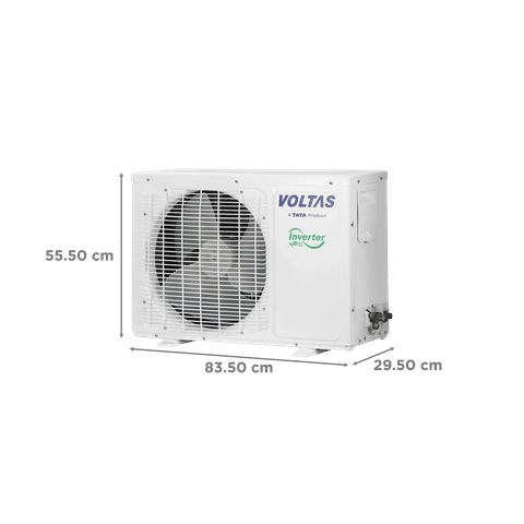 VOLTAS Vectra Platina 4 in 1 Convertible 1.5 Ton 3 Star Inverter Split AC with Anti Dust Filter (2023 Model, Copper Condenser)