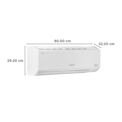 VOLTAS Vectra 4 in 1 Convertible 1.5 Ton 3 Star Inverter Split AC with Anti Dust Filter (2023 Model, Copper Condenser, 183V Vectra Pride )