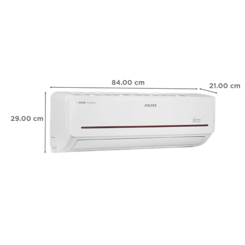 VOLTAS 1.5 Ton 3 Star Inverter Split AC (Copper Condenser, Anti Dust, 183V Vectra Prism)