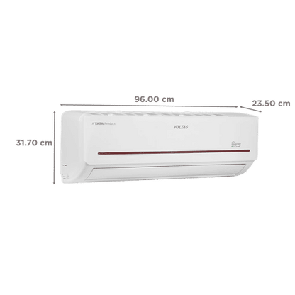 VOLTAS 1.5 Ton 3 Star Hot and Cold Inverter Split AC (Copper Condenser, Anti Dust Filter, 183VH Vertis Prism)