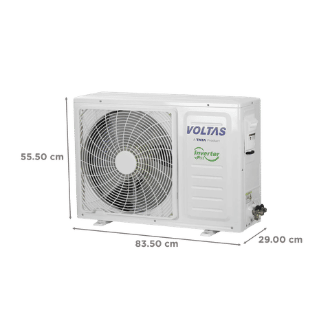 VOLTAS 1.5 Ton 3 Star Hot and Cold Inverter Split AC (Copper Condenser, Anti Dust Filter, 183VH Vertis Prism)