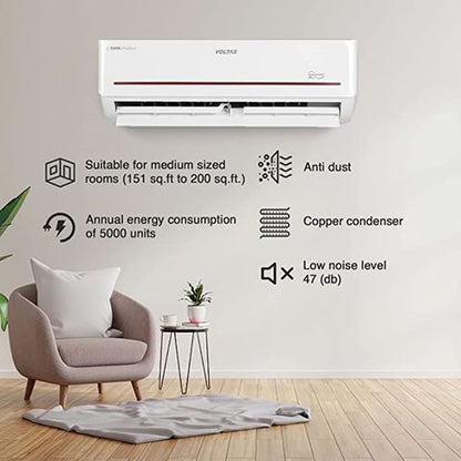 VOLTAS Vectra 1.5 Ton 3 Star Split AC (2023 Model, Copper Condenser, Anti Dust Filter, 183 Vectra Prism)