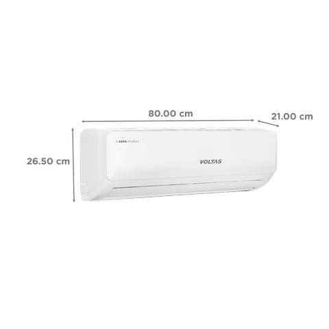 VOLTAS Vertis 5 in 1 Convertible 1 Ton 5 Star Inverter Split AC with 4-Way Swing (2023 Model, Copper Condenser, 125V Vertis Emerald Marvel)