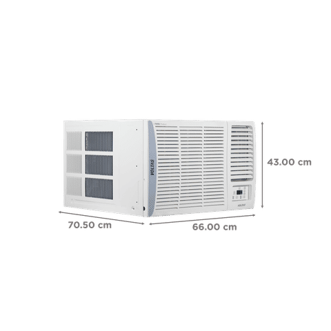 VOLTAS Vertis 2 in 1 Convertible 1.5 Ton 3 Star Inverter Window AC with Anti-Dust Filter (2023 Model, Copper Condenser, 183V Vertis Elite Marvel)