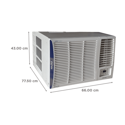 VOLTAS Vertis 2 in 1 Convertible 1.5 Ton 5 Star Inverter Window AC with Anti-Dust Filter (2023 Model, Copper Condenser, 185V Vertis Elite Marvel)