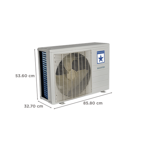 Blue Star M Series 5 in 1 Convertible 1.5 Ton 3 Star Inverter Split AC with 4-Way Swing (Copper Condenser, IC318MNU)