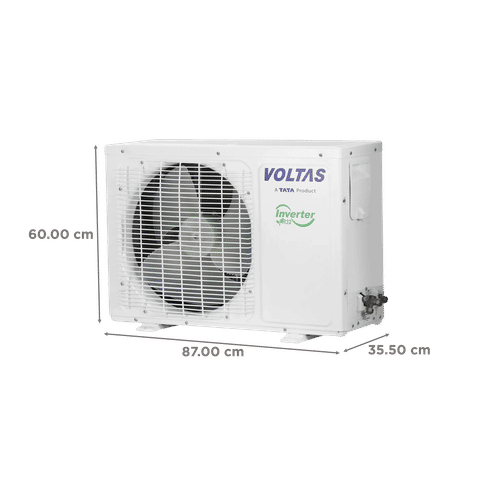 VOLTAS 243VH Vertis Elegant 2 Ton 3 Star Inverter Split AC (Copper Condenser, Dust and Anti-Bacterial Filter)