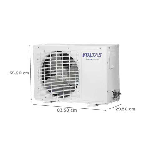 VOLTAS 123 Vectra Elegant 1 Ton 3 Star Split AC (Copper Condenser, Anti Dust Filter)