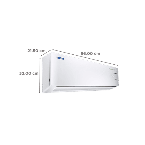 Blue Star Y Series 5 in 1 Convertible 1.5 Ton 5 Star Inverter Split AC with Turbo Cool (Copper Condenser, IC518YNU)