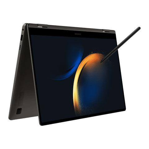 SAMSUNG Galaxy Book 3 360 Intel Evo Core i7 13th Gen (15.6 inch, 16GB, 512GB, Windows 11 Home, MS Office 2021, Intel Iris Xe, Full HD OLED Display, Graphite, NP750QFG-KA1IN)