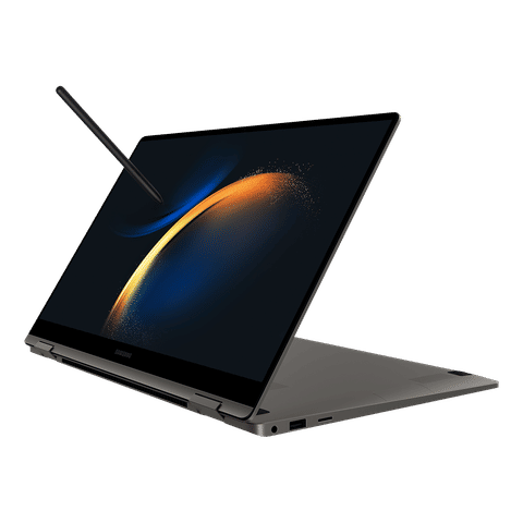 SAMSUNG Galaxy Book 3 360 Intel Evo Core i7 13th Gen (15.6 inch, 16GB, 512GB, Windows 11 Home, MS Office 2021, Intel Iris Xe, Full HD OLED Display, Graphite, NP750QFG-KA1IN)