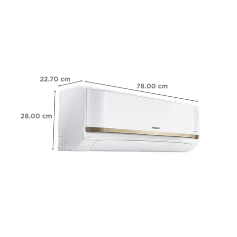 HITACHI iZen 3400FXL 1 Ton 3 Star Inverter Split AC (Copper Condenser, Superfine Mesh Filter, RAS.G312PCAISF)