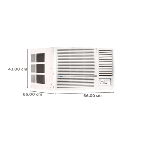 Blue Star 1.5 Ton 3 Star Inverter Window AC (2023 Model, Copper Condenser, Dust Filter, WIB318LN)